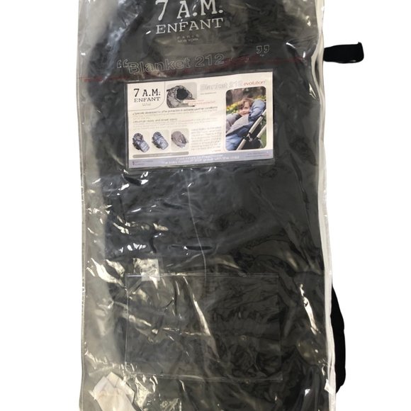 7 A.M. Enfant Blanket 212 Evolution - Black - $147 - Picture 2 of 5